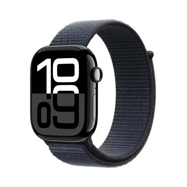 Apple Watch S10 Cellular 46 mm sport loop chytré hodinky black/ink