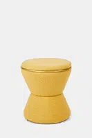 Puf Leitmotiv Gustaw 43 cm žlutá barva