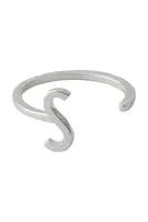 Stříbrný prsten Design Letters