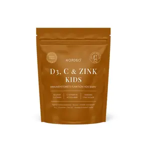 Nordbo Vitamin D3 + C + Zinek Kids 53 g