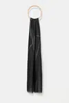 Šála Armani Exchange černá barva, XW000883 AF13399