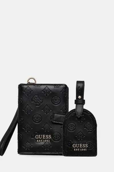 Pouzdro na pas a visačka na zavazadlo Guess WILDER