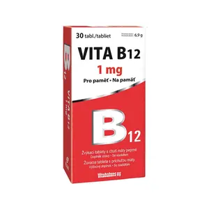 Vitabalans Vita B12 1 mg 30 žvýkacích tablet