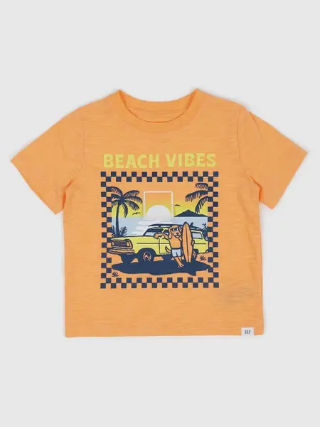 GAP Dětské tričko Beach Vibes - Kluci