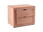 Nočný stolík ET-002 VELVET staroružový