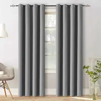 Svetlosivý záves OXFORD 140x250 cm Zavesenie: Riasiaca páska