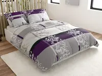 Bavlnené obliečky DELUXE fialové Rozmer obliečky: 70 x 90 cm | 140 x 200 cm