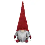 Skřítek červeno-šedý 39cm