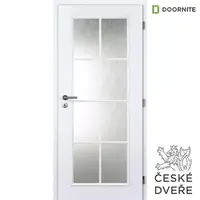 Interiérové dveře Elida Sklo Bílé 70P