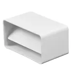 Přípojka plochého kanálu zpětný ventil 55X1