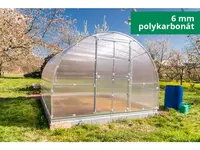 Zahradní skleník Gardentec CLASSIC T Profi 4 x 3 m GU100000592
