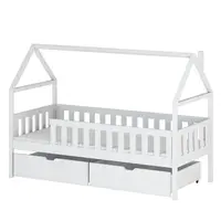 Posteľ Domček Domi 90x200 white