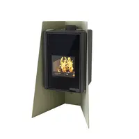 Krbové kachle FLAMINGO DELUXE ISLAND, olivová FLHSF42-005