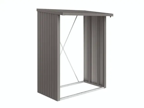 Dřevník WoodStock 150, šedý křemen metalíza BH38010