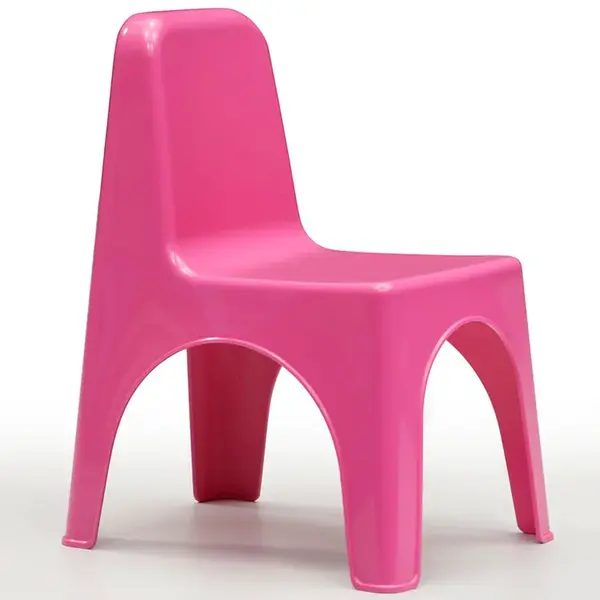 Dětská plastová židlička Mida růžová