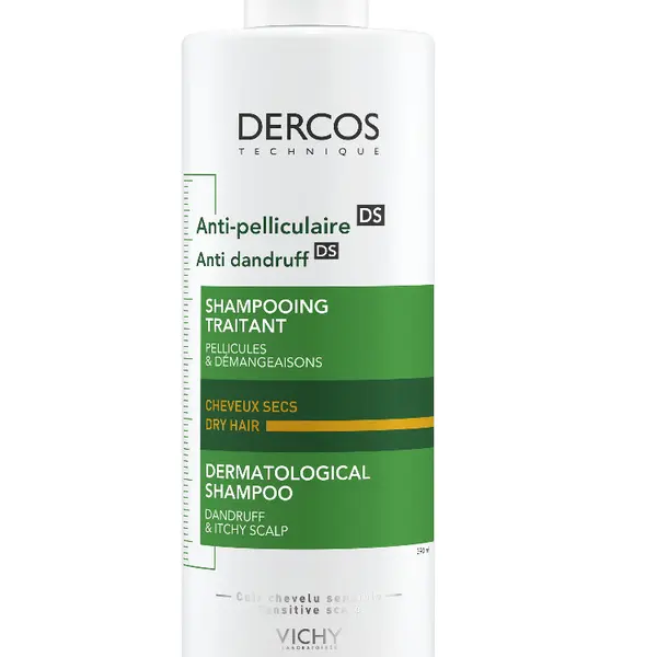 Vichy Dercos Šampon proti lupům na suché vlasy 390 ml