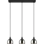 Reality Závesné svietidlo Molly, matná čierna, 60 x 150 x 12 cm