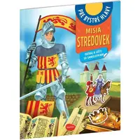 ELLA & MAX MISE STREDOVEK Pátraj a lúšti so samolepkami, mix, veľkosť