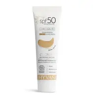 Dhyvana Přírodní minerální tónovací krém SPF50 Amber Honey 50 ml