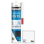 CERESIT CS 25 Sanitárny silikón 01 Biela 280 ml
