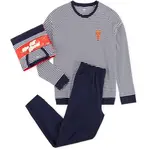 CELIO XJIPYHOM Pánské pyžamo, tmavě modrá, velikost