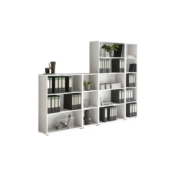 MID.YOU REGÁL NA DOKUMENTY, bílá, 257/185,6/33 cm