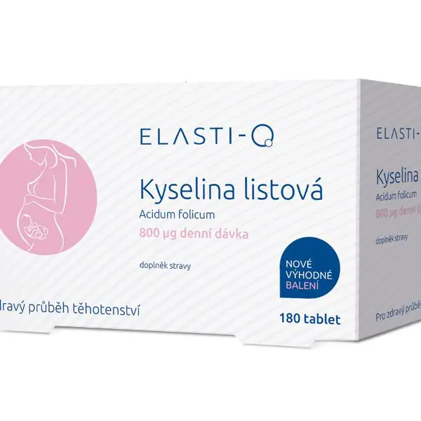Elasti-q Kyselina listová 800 180 tablet