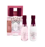IDC Institute Scented Rose Champagne Koupelová sada 2x200 ml