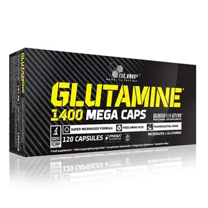 Glutamine 1400 Mega Caps 120 Kapslí