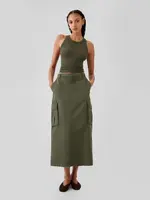 GAP Dámské Midi sukně s kapsami Utility Cargo 500546-02 Velikost: 4