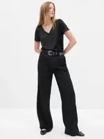 GAP Dámské Tričko s výstřihem do V 757756-01 Velikost: XS