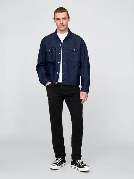 GAP Džíny slim straight - Pánské