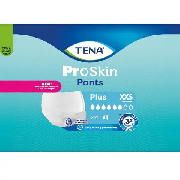 Tena Pants ProSkin Plus XXS inkontinenční kalhotky 14 ks