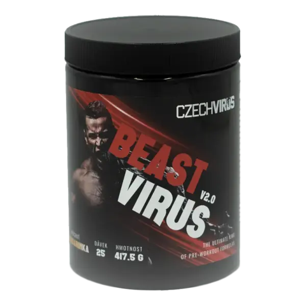 Czech Virus Beast Virus V2.0 417,5g - kyselé jablko, malina