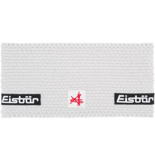 Eisbär JAMIE Dámská zimní čelenka, bílá, velikost