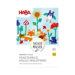 Haba Kreativní sada Okenní obrázek Ahoj, lesní zvířátka!