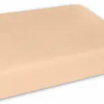 Baby Nellys Froté prostěradlo do postýlky 120x60cm - béžové