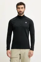 Funkční triko s dlouhým rukávem Descente MENS T-NECK černá barva, DW5FLT02MU