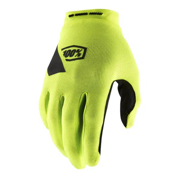 Cyklo a motokrosové rukavice 100% Ridecamp fluo žlutá fluo žlutá XL