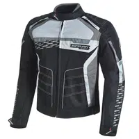 Pánská textilní moto bunda Spark Mizzen černo-šedá 5XL