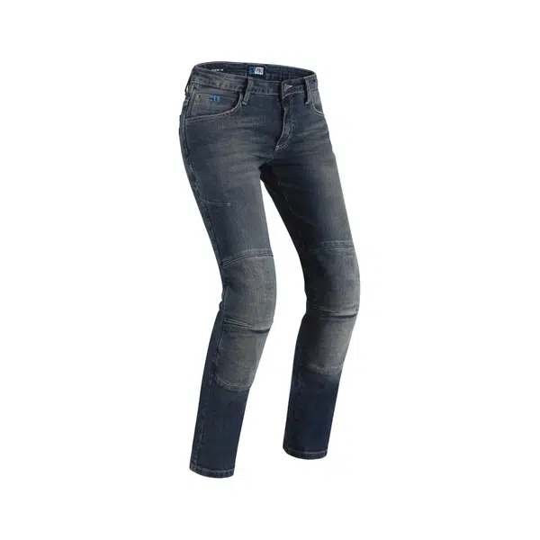 Dámské moto jeansy PMJ Florida MID CE modrá 30