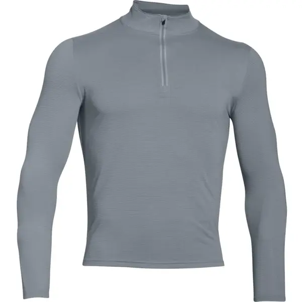 Pánská mikina Under Armour Threadborne Streaker 1/4 Zip Steel S
