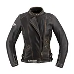 Dámská kožená moto bunda W-TEC Black Heart Lizza vintage hnědá XL