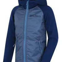 Husky Any K 128, blue Dětská mikina s kapucí