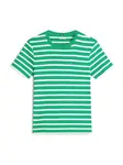 TOMMY HILFIGER Tričko 'CODY'  zelená / biela