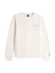 Tommy Jeans Mikina  modrá / ružová / biela