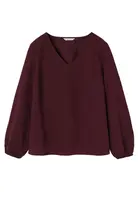 TATUUM Blúzka 'Teria'  vínovo červená