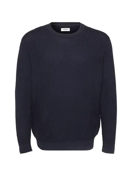 Jack & Jones Plus Sveter 'JPRBlubarkley'  tmavomodrá