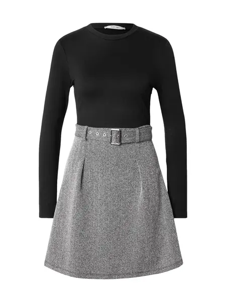 ABOUT YOU Šaty 'Elia'  čierna / biela