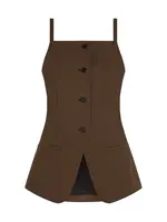 Karl Lagerfeld Top  hnedá